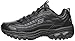 Skechers mens Energy Afterburn road running shoes, Black, 8.5 X-Wide US
