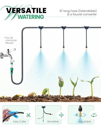 image for KING BIRD Premium 10x6.6x6.6FT Greenhouse for Outdoors, Large Walk-in 