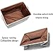 HOKEMP Foldable Storage Bins [3-Pack] - 14.9 x 10.2 x 9 inch Fabric Storage Basket Collapsible Durable Organizer Bin with Carry Handles for Nursery, Home Closet, Toys, Towels, Laundry - Beige & Gray