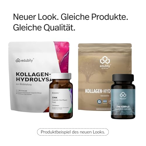 edubily nutrition® Darmbakterien Kapseln mit L. plantarum, L. reuteri, S. thermophilus, B. lactis, B. longum, B. infantis & B. adolescentis - Ohne Inulin - 90 Kapseln
