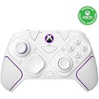 Turtle Beach PDP Victrix Pro BFG White Wireless Gaming Controller for box Series X|S, Xbox One, and Windows 10/11 PC, Modular Gamepad, Remappable Buttons, Customizable Triggers/Paddles/D-Pad, PC App