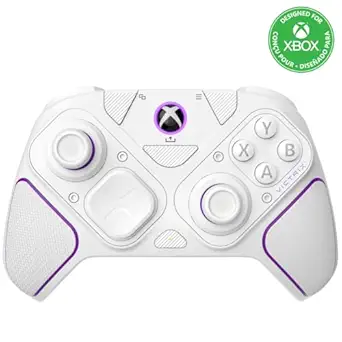 Controlador de juego inalámbrico PDP Victrix Pro BFG para Xbox Series X|Series S, Xbox One y Windows 10/11, audio Dolby Atmos, botones remapeables, gatillos/palancas/dirección