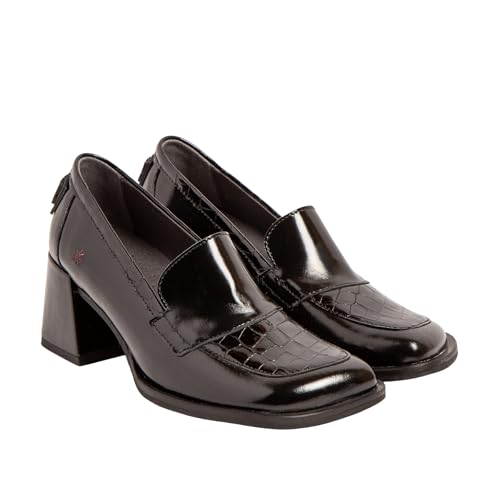 Art Para Mujer. 117051101003_001 Zapatos De Piel 1705 Verona Negro (38), 5 A 8Cm, Ninguno, Casual - 2