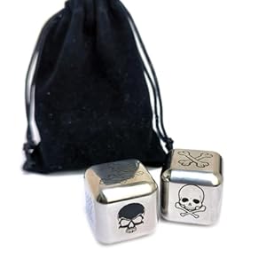 Generic Skull & Bones Metalowe Kości 2-częściowe