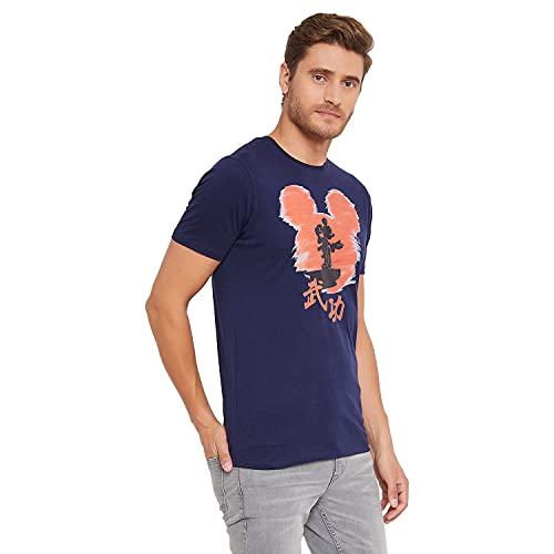 Image of Men's Regular Fit Round Neck Short Sleeves Knitted T-Shirt