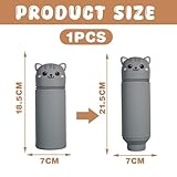 Zoom IMG-1 astuccio animali silicone portapenne grande Zoom IMG-1 astuccio animali silicone portapenne grande