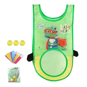 Generisch Völkerball Set mit Dino-Weste