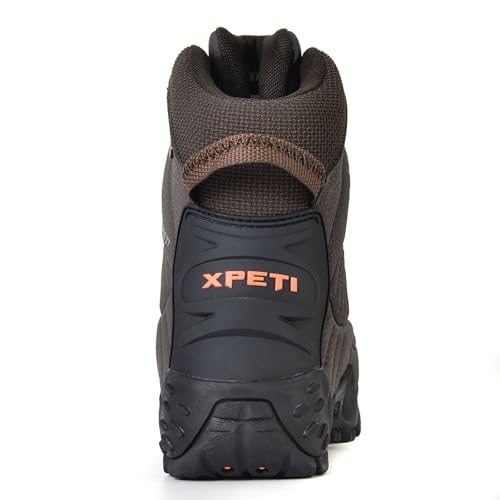 Image of XPETI Men's Thermator Mid-Rise Lightweight Hiking Insulated Non-Slip Outdoor Boots