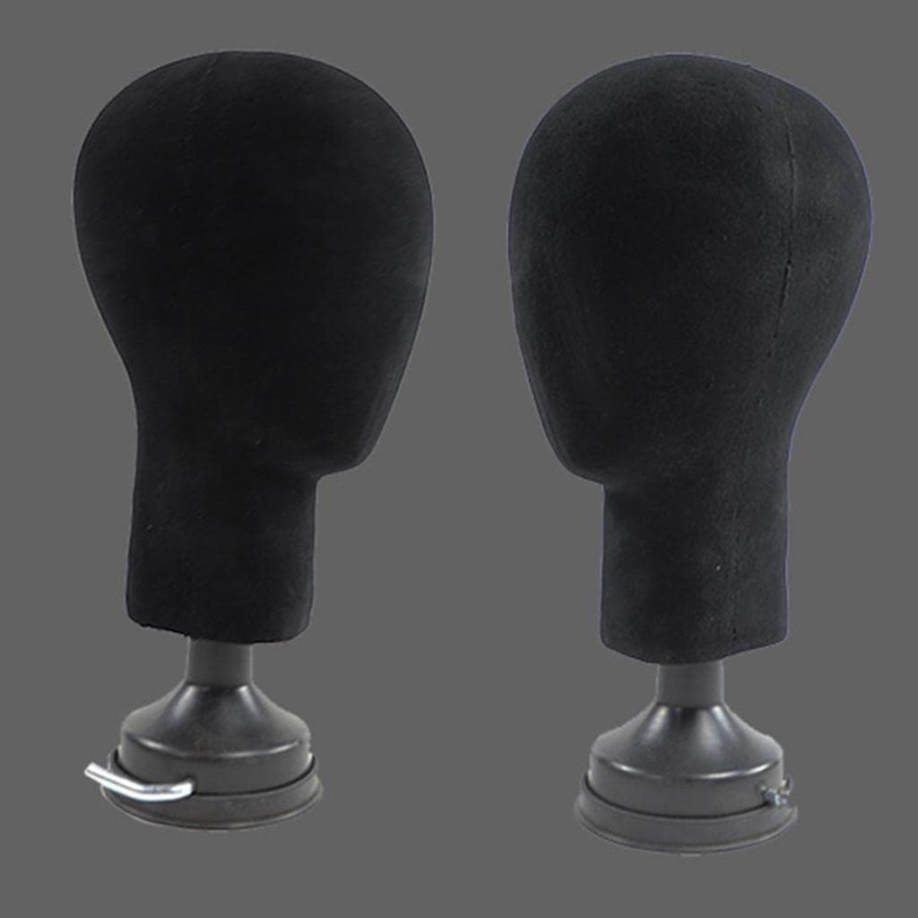 GAH Mannequin Styrofoam Foam Manikin Head Model Wig Glasses Hat Display Stand