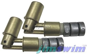 PermaCast JH0019B Johnny Hinge - Bronze Ladder Hinge Accomodates 1.9" Rail