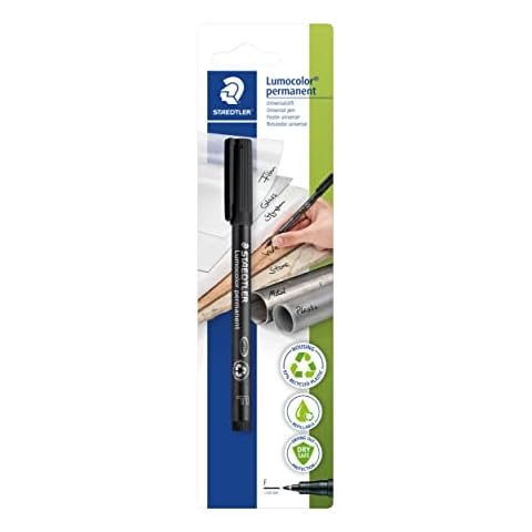 STAEDTLER Lumocolor Permanent Fine Pen, Black Cover