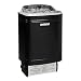 Produktbild Harvia Top Steel Elektrische Saunaofen 8kW mit integrierte Steuerung für die Wandmontage (M80 Schwarz ohne Saunasteine)