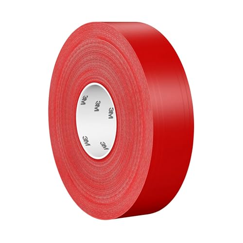 Ruban de marquage au sol 3M 971 rouge 0.43mm d'épaisseur ultra résistant