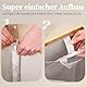 HENNEZ Wäschekorb mit Deckel 2 Fächer Wäschekorb Beige - Grau 140L Wäschesack schmal - Wäschesortierer Wäschebox Wäschetonne Wäschesammler mit Deckel Wäschetruhe Wäschekörbe laundry baskets