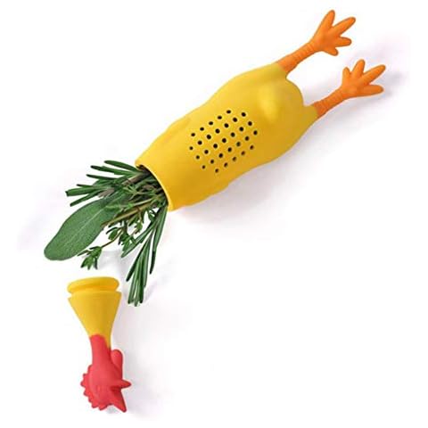 WOIWO 1 PCS Creative Silicone Chicken Call Seasoning Stew Stew Stew Spice Sauce Packet Filter Soup Container Kitchen Gadget Cover