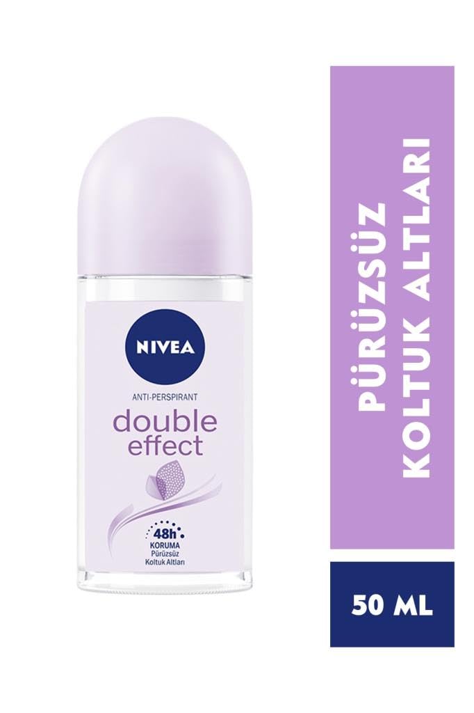 NIVEA Kadın Roll on Deodorant Double Effect 48 Saat Koruma 50mlX2