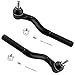 BOXI 2pcs Front Outer Tie Rod End Links Fit for Jeep Wrangler 2007-2017 / for Jeep Wrangler JK 2018 Sport Utility 4-Door 3.6L 3.8L | ES800594 ES800593