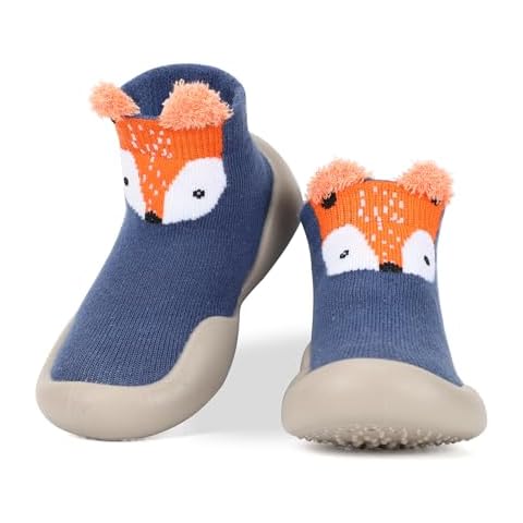 Cheerful Mario Baby Sock Shoes for Toddlers Cover