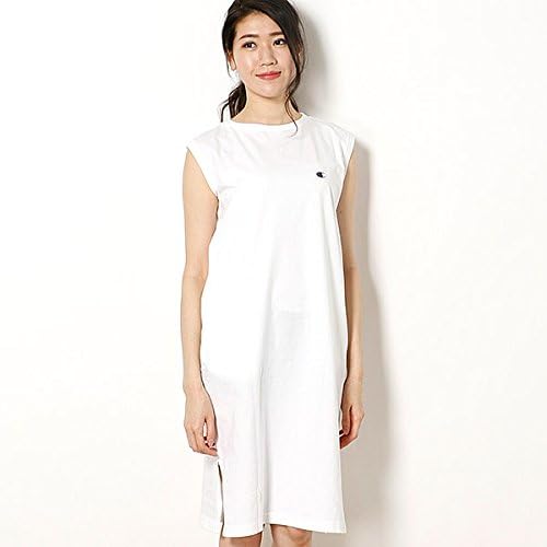 Amazon チャンピオン Champion Champion 17ss ノースリーブワンピース 010ホワイト L Tシャツ カットソー 通販
