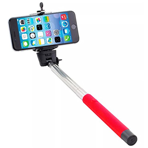 Iworld Wireless Selfie Stick Bluetooth SS2-1040. Red