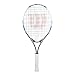 Wilson Junior US Open Tennis Racquet, 25" L, Black/White - 55063