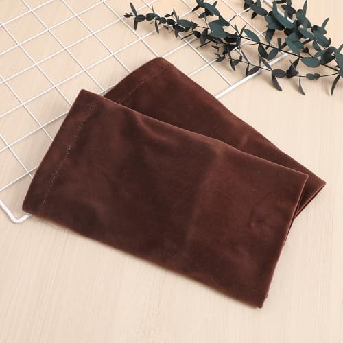 Funda de resistente elasticidad para reposabrazos de sofá DOITOOL café 3