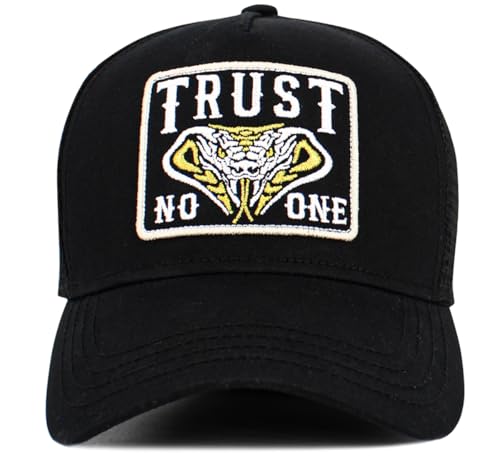 Image of KBETHOS Dad Hat Trust No One Royalty Hustle Vibe Baseball Cap Adjustable Cotton Vintage
