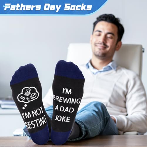 Funny Novelty Socks for Dad - Great Father's Day Gift - Image 2