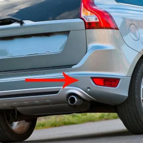 Luces traseras de coche reflector Volvo XC60 2009 2010 2011 luz parachoques 4