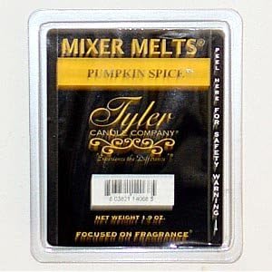 4 mezcladores de cera perfumada con fragancia CALABAZA SPICE por Tyler Candles
