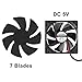 ACEIRMC 2pcs 9225 92mm x 92mm x 25mm USB DC 5V USB Computer Fan High Speed Muffin Fan Cooling Fan for 3D Printer Computer Case DIY Cooling Ventilation Projects (5V USB)
