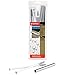 FastenMaster FMGUT007-10W 7 Inch Gutter Screws, White, 10-Pack