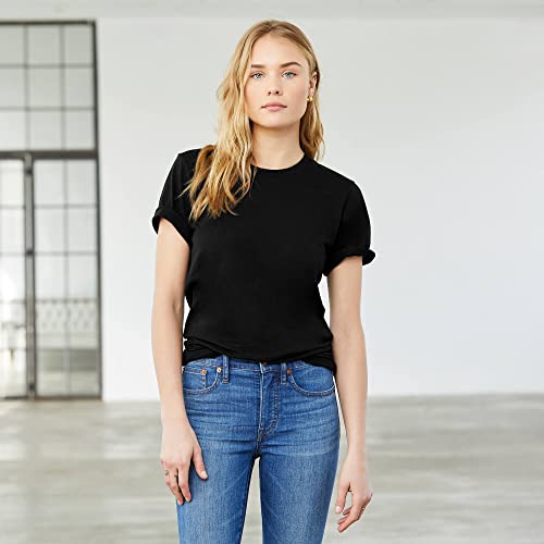 Bella Canvas 6 Pack Adult Unisex T-Shirt Black2