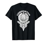 Uzbekistan Uzbek Uzbek Tashkent Xumo Flag T-Shirt