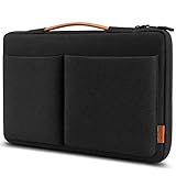 macbook pro 17 i7 2011 𝗔𝗕𝗠𝗘𝗦𝗦𝗨𝗡𝗚𝗘𝗡 - [Hauptfach] 38 x 26,5 x 2,5 cm, [2 x Seitentaschen] 19,5 x 17,5 cm u. 19,5 x 14,5 cm. Ausziehbarer Griff L x B 14 bis 15,5 x 2,1 cm. Bitte überprüfen Sie die Abmessungen Ihres Laptops, bevor Sie die 15,6 Zoll Notebooktasche bestellen.