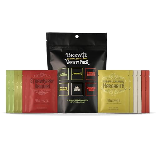 BREWIE Cocktail Mix Variety Pack (12 Singles)