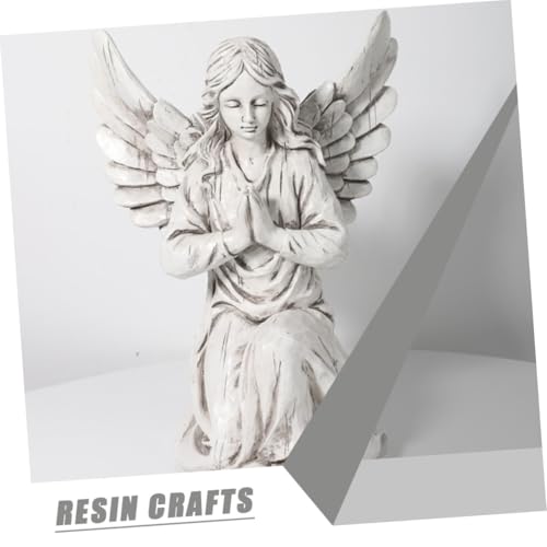 Statue Ange Résine pour sublimer votre bureau ou créer un havre de paix au jardin - 6