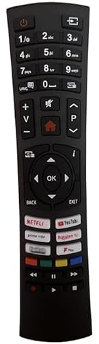 for bush rc4591p tv remote contro replacement for bush tv remote control LED QLED Smart TV DLED40FHDS QLED50UHDS QLED55UHDS DLED32FHDSC ELED24HDSA DLED43UHDHDRSC DLED50UHDHDRSB DLED65UHDHDRSB