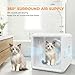 65L Automatic Dog Dryer Box With Smart timer, 360° warm braw and Ultra Quiet Pet Dryer Box with Smart Temperature Control, Cat Dryer for Cat and Small Dogs