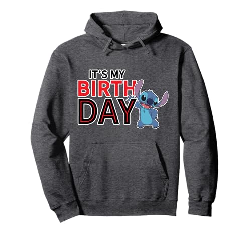 Sweat Stitch Happy Birthday à capuche pour un style décontracté