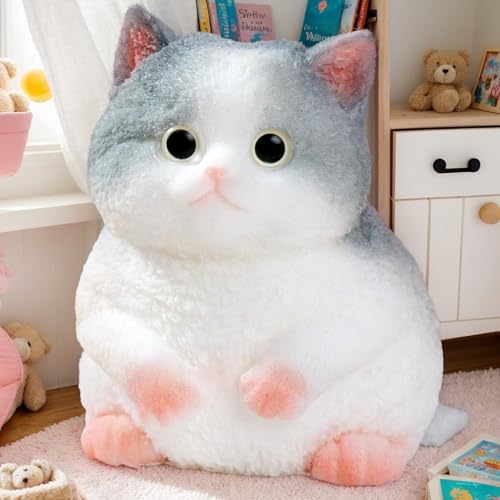 Big taba Squishy Cat, Cute Squishy Stress Relief Toy for Adult/Kids