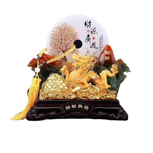 Sculpture de Dragon ZXQUEGF pour harmoniser votre décoration de maison de bureau avec élégance
