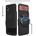 Ailiber Compatible with Samsung Galaxy Xcover 5 Case, Galaxy X Cover 5 Belt Clip Holster with Screen Protector, Kickstand Holder Mounting Plate, Rugged Shockproof Heavy Duty Cover for Xcover 5-Black