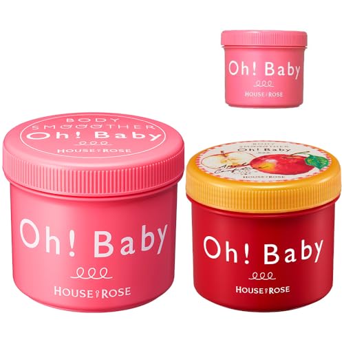 ハウスオブローゼ ボディスムーザー N 無香料 570g ボディスムーザー APn 350g アップルコンフィチュールの香り (非売品 N 30 g) セット Oh!Babyのサムネイル