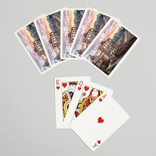Lantern Press Baraja de 52 cartas tamaño póker miniatura 7