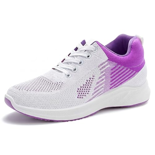 Image of Padgene Womens Sneakers Lightweight Tennis Walking Shoes Sports Running Shoes for Woman Mesh Breathable Gym Fashion Sneakers Athletic Comfortable Casual
