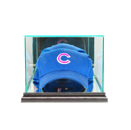Perfect Cases MLB Cap/Hat Glass Display Case, Black