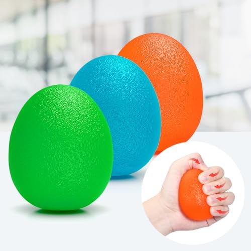 Peradix Hand Grip Strength Trainer, Stress Relief Ball, Wrist Reh...