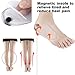 Mcvcoyh Orthopedic Insoles for Correcting O/X Type Leg Shoe Inserts, Built in Magnetic Heel Shoe Cushions for Foot Alignment, Knock Knee Pain, Bow Legs- 2 Pairs