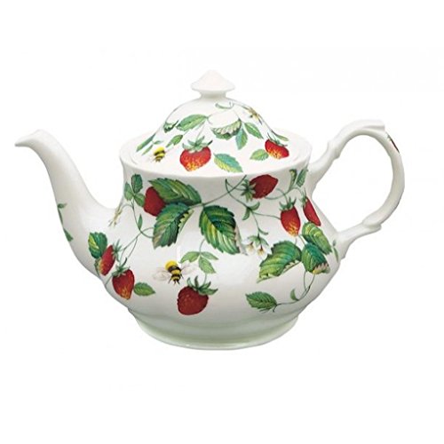 Roy Kirkham Teapot, Alpine Strawberry